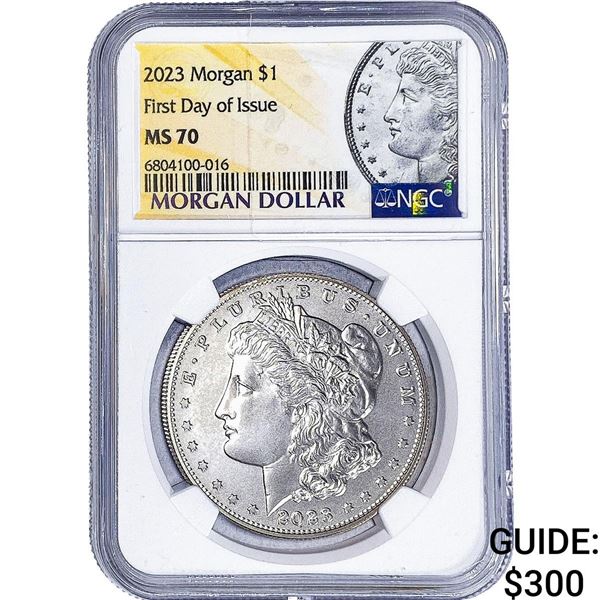 2023 Morgan Silver Dollar NGC MS70