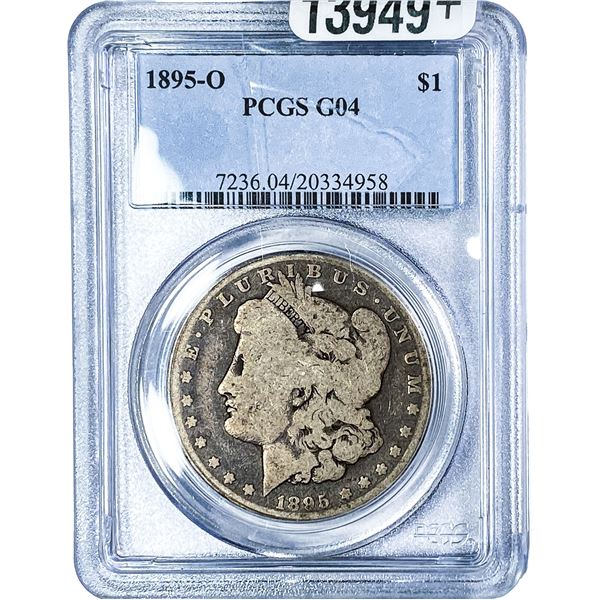 1895-O Morgan Silver Dollar PCGS G04