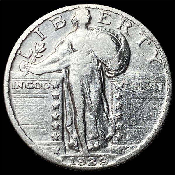 1929 Standing Liberty Quarter LIGHTLY  CIRCULATED