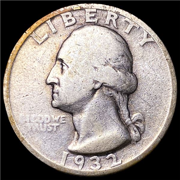 1932-S Silver Washington Quarter NICELY  CIRCULATED