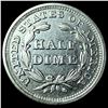 Image 2 : 1855 Silver Half Dime CLOSELY UNCIRCULATED