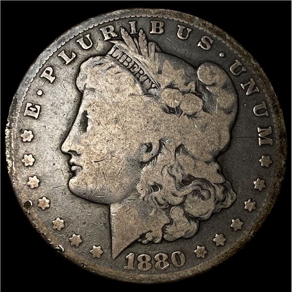 1880-CC Silver Morgan Dollar NICELY  CIRCULATED