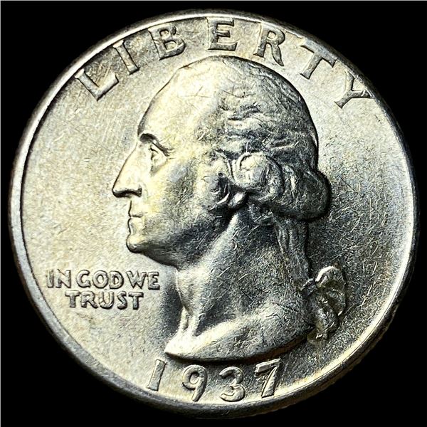 1937 Silver Washington Quarter UNCIRCULATED
