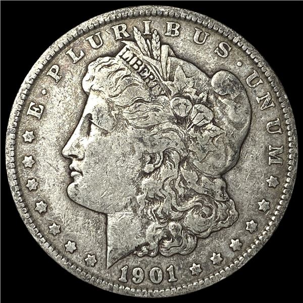1901 Morgan Silver Dollar NEARLY UNCIRCULATED
