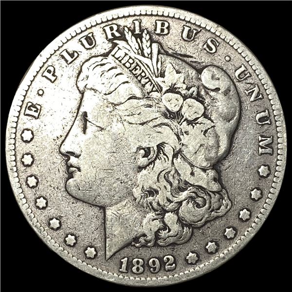 1892-S Silver Morgan Dollar LIGHTLY  CIRCULATED