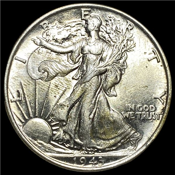 1943 Silver Walking Liberty Half Dollar  CHOICE BU