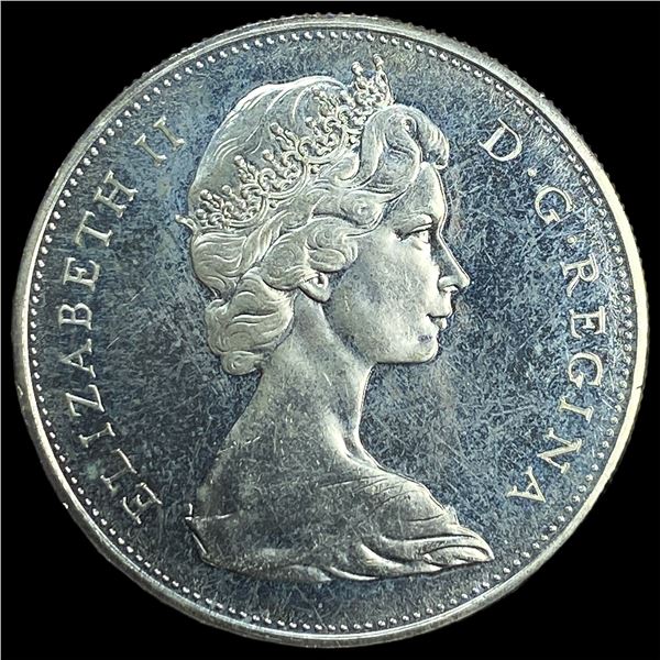 1965 Canada Silver Dollar GEM BU