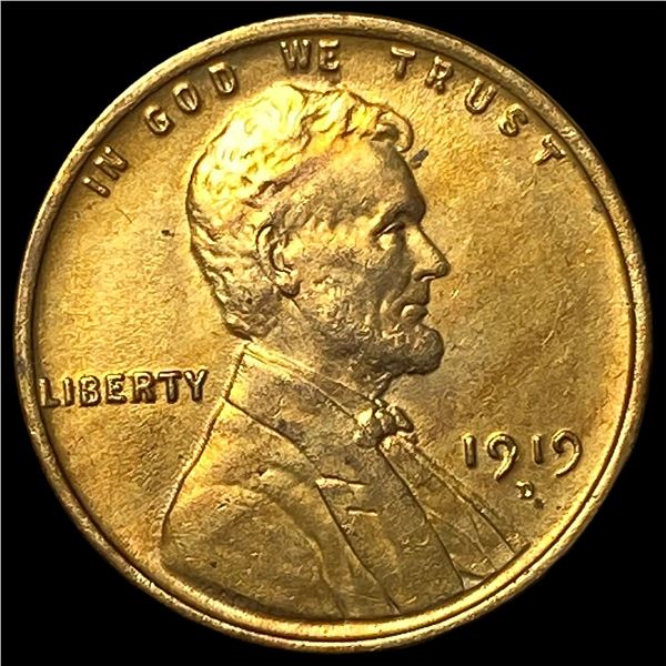 1919-D Lincoln Wheat Cent UNCIRCULATED