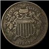 Image 1 : 1864 Two-Cent Piece ABOUT UNCIRCULATED