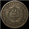 Image 2 : 1864 Two-Cent Piece ABOUT UNCIRCULATED