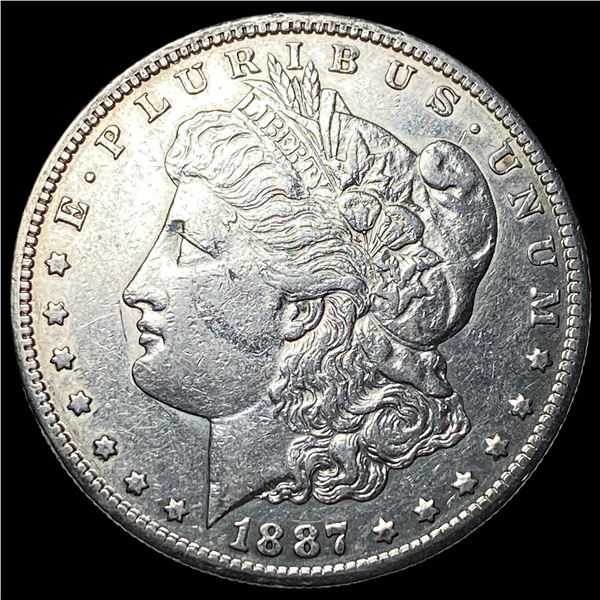 1887-S Silver Morgan Dollar CHOICE AU