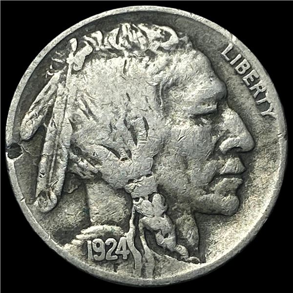 1924-S Buffalo Nickel LIGHTLY CIRCULATED