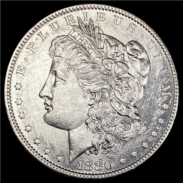 1880-O Micro O Morgan Silver Dollar UNCIRCULATED