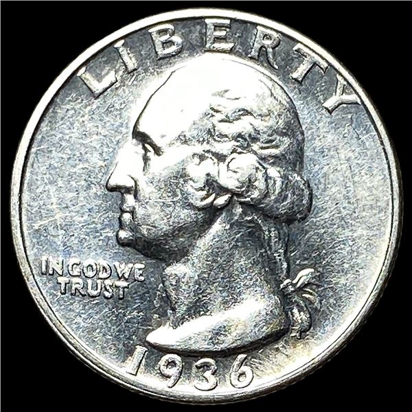 1936-S Silver Washington Quarter UNCIRCULATED