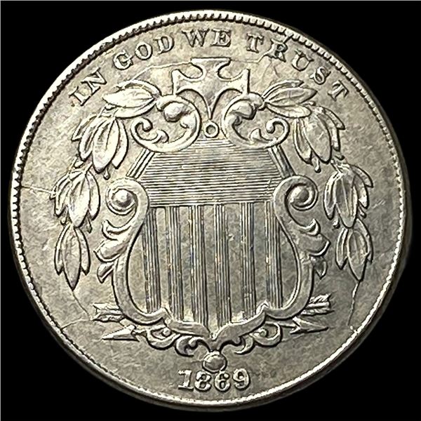 1869 Shield Nickel UNCIRCULATED