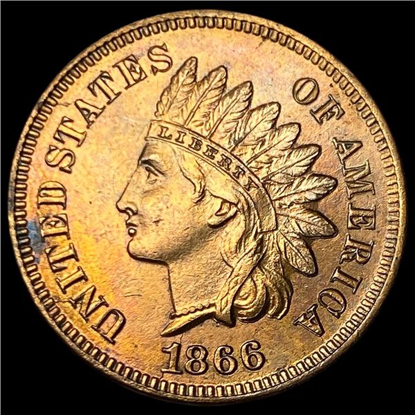 1866 Indian Head Cent UNCIRCULATED
