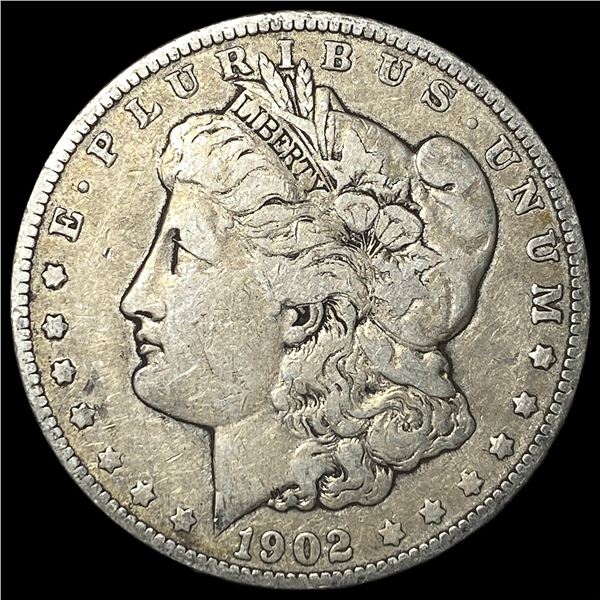 1902 Morgan Silver Dollar LIGHTLY CIRCULATED