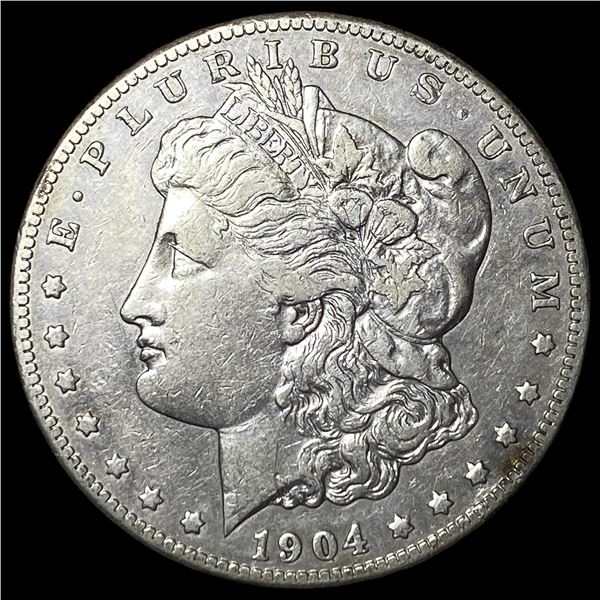 1904-S Silver Morgan Dollar NEARLY  UNCIRCULATED