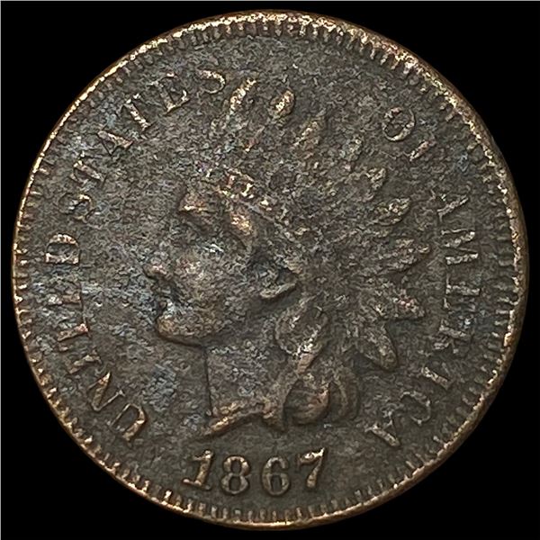 1867 Indian Head Cent HIGH GRADE