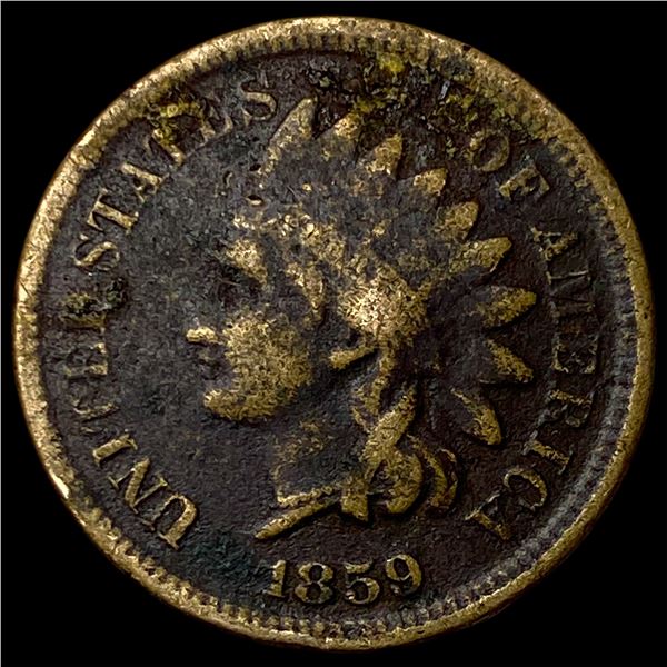 1859 Indian Head Cent CLOSELY UNCIRCULATED