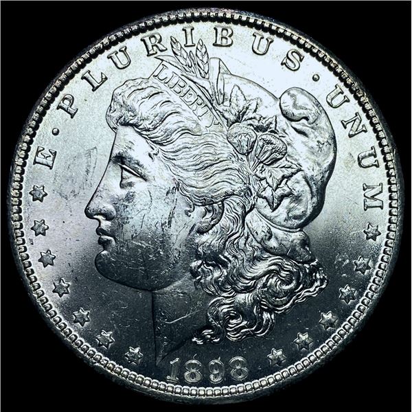 1898-O Morgan Silver Dollar GEM BU