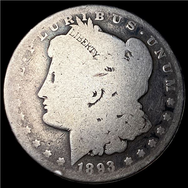 1893 Silver Morgan Dollar NICELY CIRCULATED