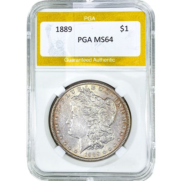 1889 Morgan Silver Dollar PGA MS64