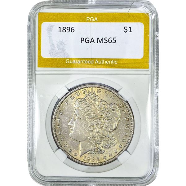 1896 Morgan Silver Dollar PGA MS65