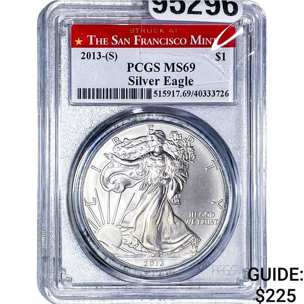 2013[S] Silver Eagle PCGS MS69