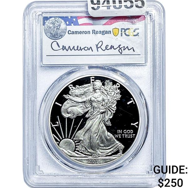 2016-W Silver Eagle PCGS PR69 DCAM 30th Anniv.