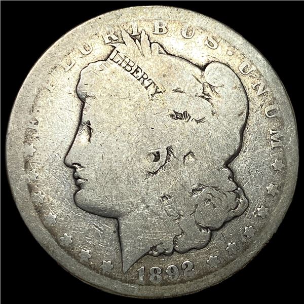 1892-CC Silver Morgan Dollar NICELY  CIRCULATED
