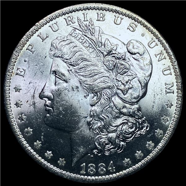 1884-O Silver Morgan Dollar GEM BU