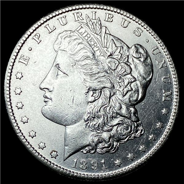 1891-S Silver Morgan Dollar UNCIRCULATED