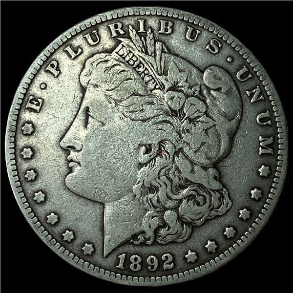 1892-S Silver Morgan Dollar NEARLY  UNCIRCULATED