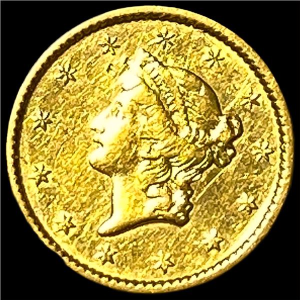 1851 Gold $1 Liberty Head Type 1 UNCIRCULATED