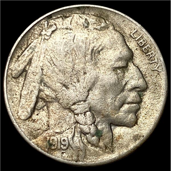 1919-S Buffalo Nickel CLOSELY UNCIRCULATED