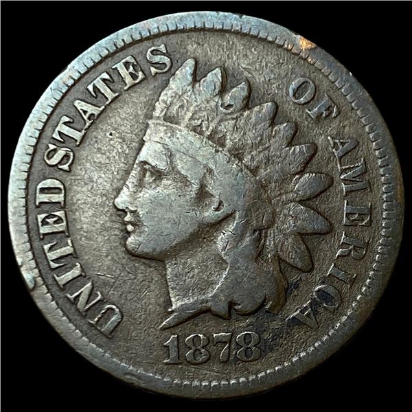 1878 Indian Head Cent NICELY CIRCULATED