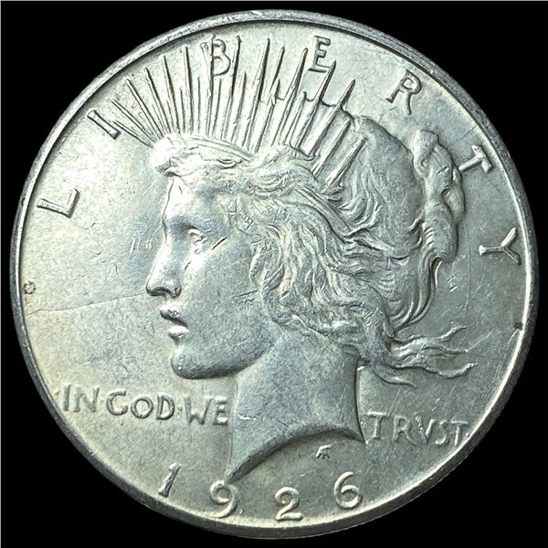 1926-S Silver Peace Dollar CLOSELY  UNCIRCULATED