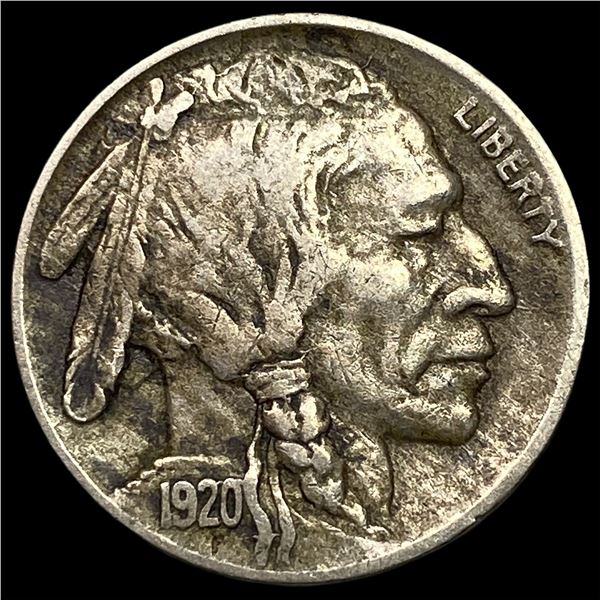 1920-D Buffalo Nickel NEARLY UNCIRCULATED