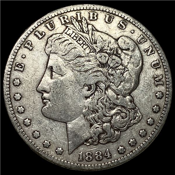 1884-S Silver Morgan Dollar NEARLY  UNCIRCULATED