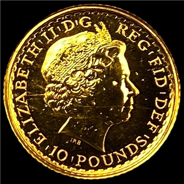 2012 Gold 1/10oz Britannia 10 Pounds SUPERB  GEM BU