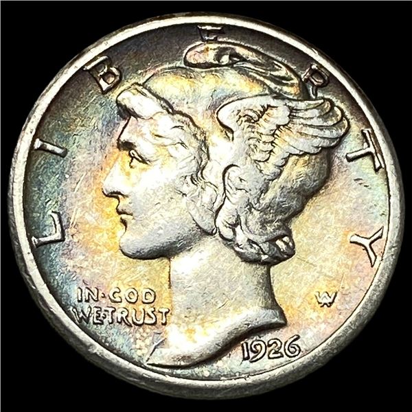 1926-S Silver Mercury Dime CLOSELY  UNCIRCULATED