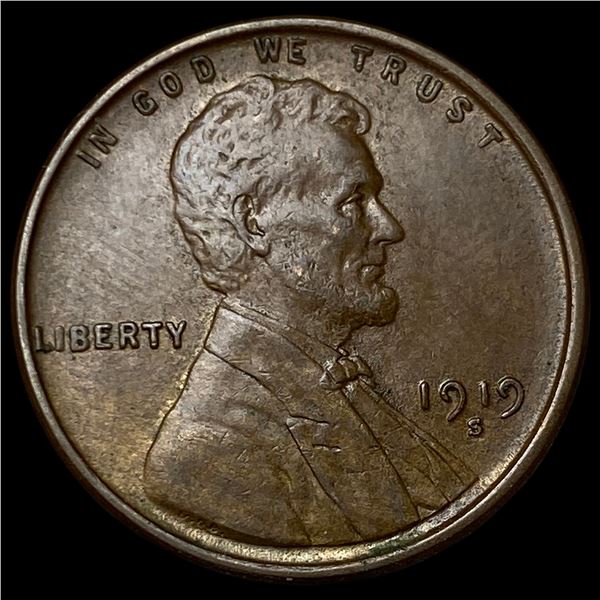 1919-S Lincoln Wheat Cent UNCIRCULATED