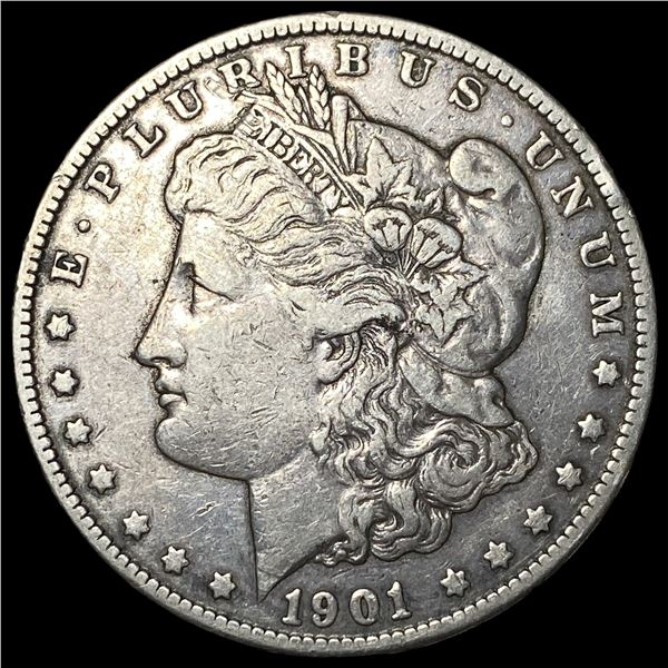 1901 Morgan Silver Dollar NEARLY UNCIRCULATED