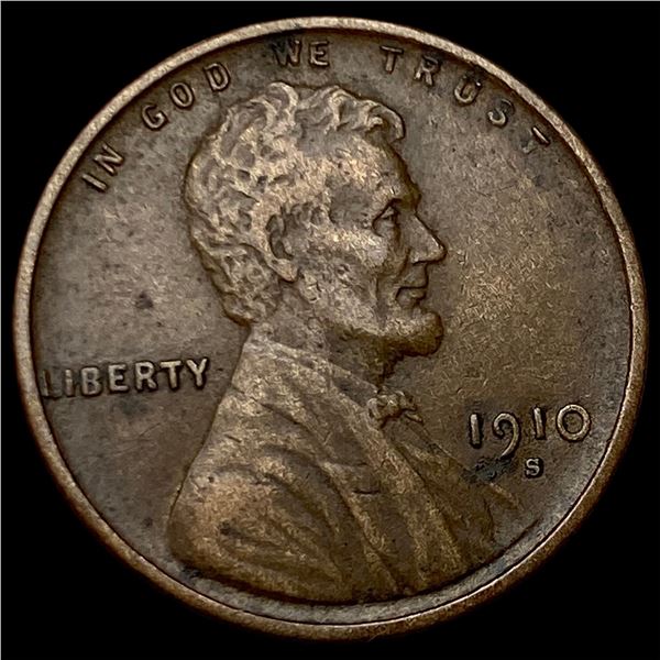 1910-S Lincoln Wheat Cent CLOSELY  UNCIRCULATED