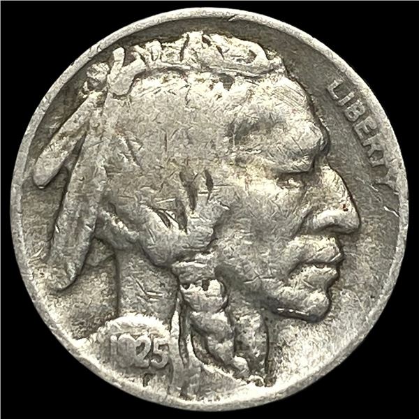 1925-S Buffalo Nickel LIGHTLY CIRCULATED