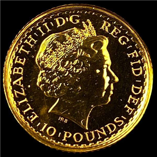 2012 Gold 1/10oz Britannia 10 Pounds SUPERB  GEM BU