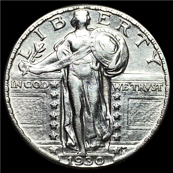 1930 Silver Standing Liberty Quarter  UNCIRCULATED