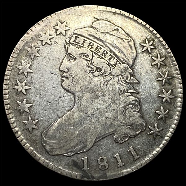 1811 Capped Bust Half Dollar ABOUT  UNCIRCULATED