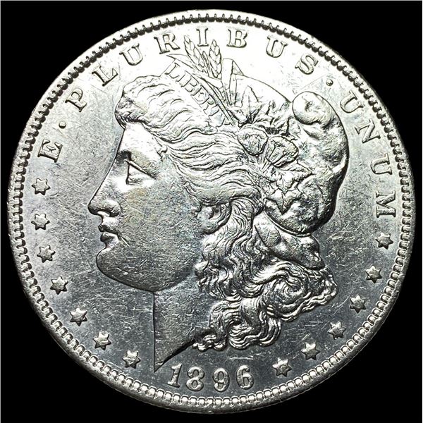 1896-O Silver Morgan Dollar CHOICE AU